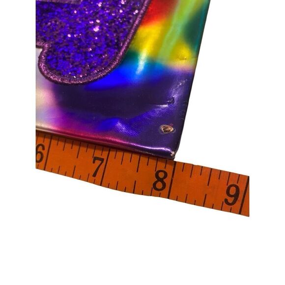 Flawed The Childrens Place Glitter J Tie Dye Journal Diary Notebook Planner - Picture 6 of 9